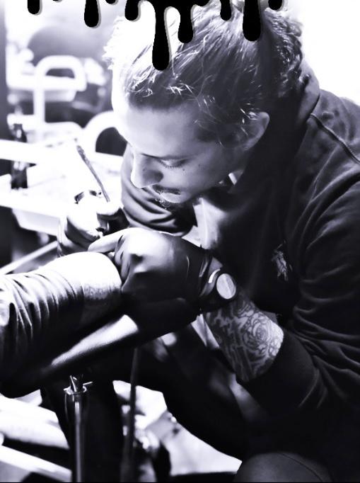 black drop ink